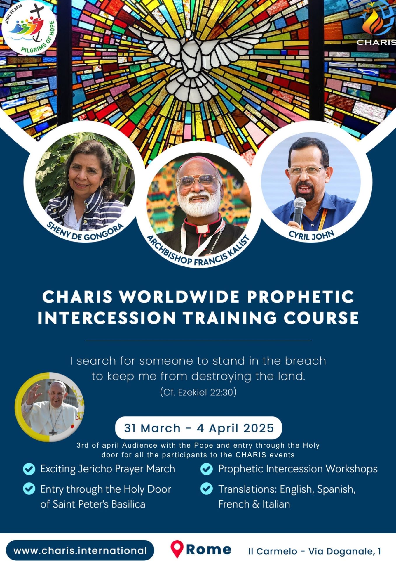 CHARIS Worldwide Prophetic Intercession Training Course